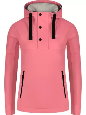 Ženska softshell jakna NORDBLANC SHOAL NBSSL8341 ROZA