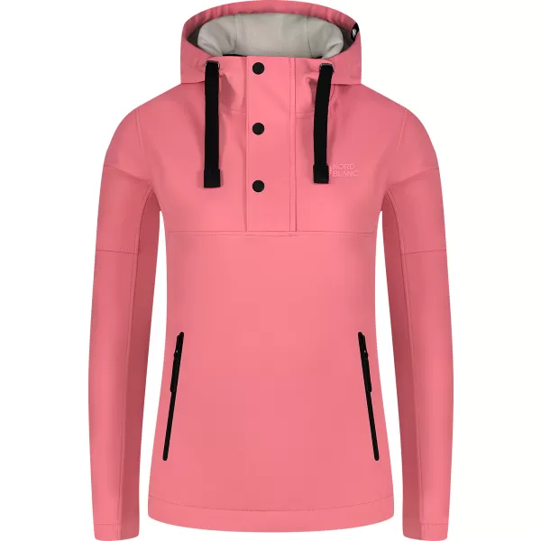  Ženska softshell jakna NORDBLANC SHOAL NBSSL8341 ROZA 