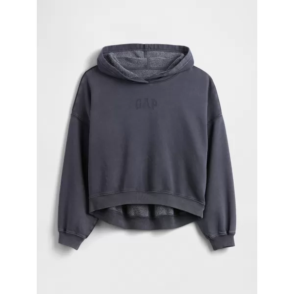  Ženski pulover GAP LOGO PULLOVER HOODIE 429497-99 GLOBOKO MORNARSKO MODRA 