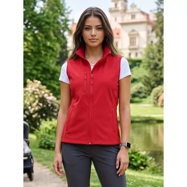 Ženski softshell telovnik ALTISPORT NoPrint NP/ALW965 RDEČA 
