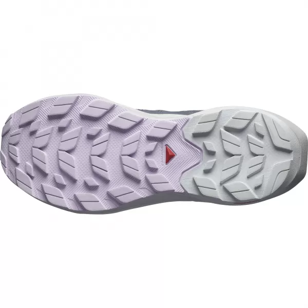  Ženski čevlji SALOMON ELIXIR ACTIV GTX W L47526500 INDIJSKO ČRNILO/LEDENIŠKO SIVA/CVETNI LISTI ORHIDEJE 