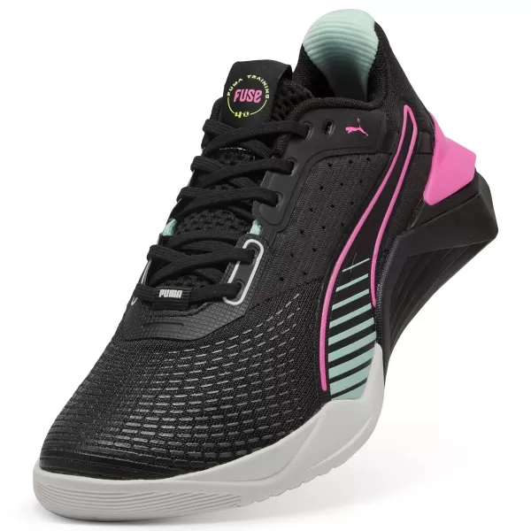  Ženski čevlji PUMA FUSE 4.0 WNS 311744-02 PUMA ČRNA/ROZA PIXEL/MINT M 