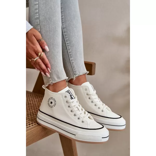  Ženske superge BIG STAR OO274061 WHITE Big Star Shoes 