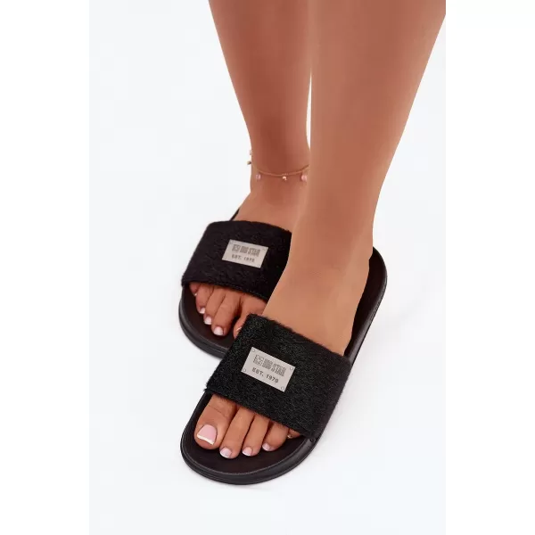  Ženski natikači BIG STAR SS274716 BLACK Big Star Shoes 