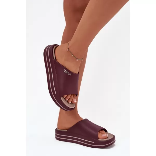  Ženski natikači BIG STAR SS274425 RED Big Star Shoes 