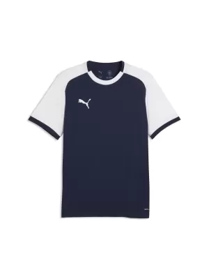 Moška funkcionalna majica PUMA TEAMLIGA26 MATCHDAY JERSEY 706544_06 PUMA MORNARSKO MODRA/PUMA BELA