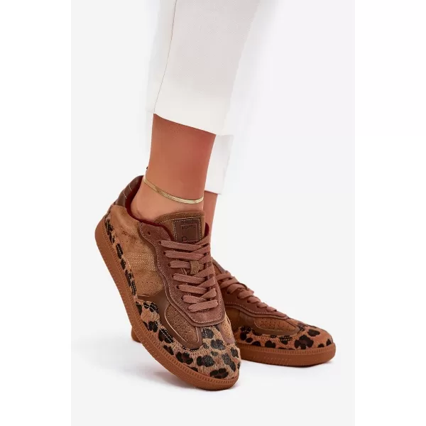  Ženske superge LOPEZ JUST DARE SS2D4017 BROWN/BEIGE Daniel Lopez Just Dare 