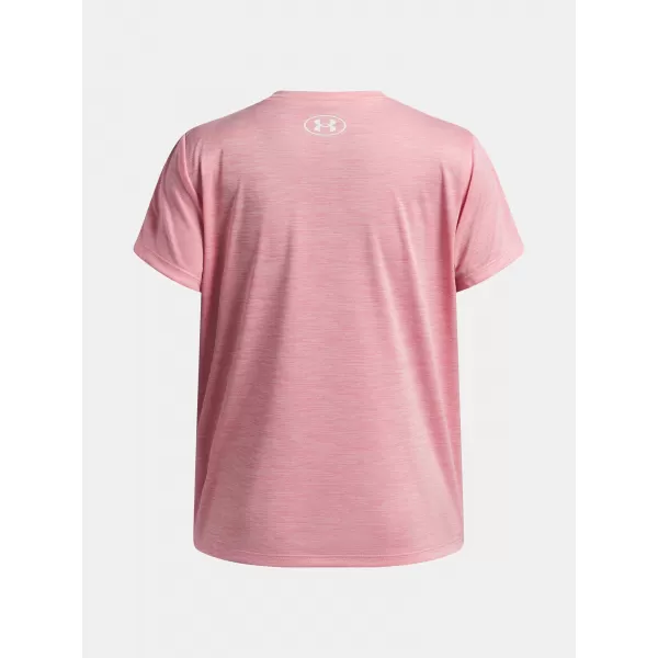  Dekliška majica s kratkimi rokavi UNDER ARMOUR TECH TWIST WDMK LOGO SS 6007134-600 ROZA 