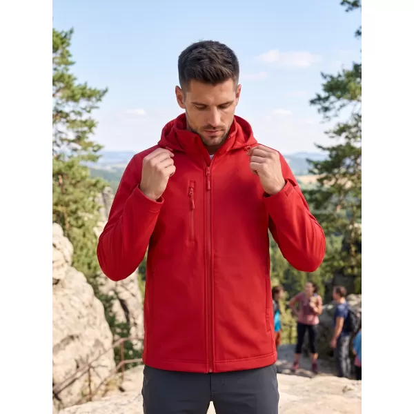 Moška softshell jakna ALTISPORT NoPrint NP/ALM845 RDEČA 