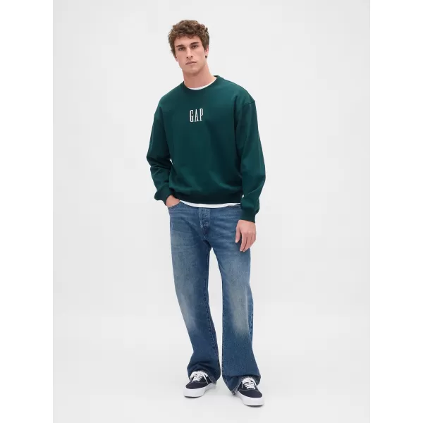  Moški pulover GAP LOGO SWEATSHIRT 821273-05 TROPSKO ZELENA 