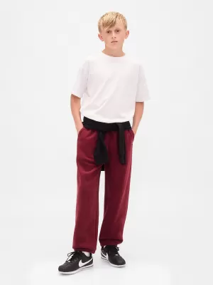 Otroške trenirke GAP LOGO SWEATPANTS 813872-04 RDEČE OKUSNO