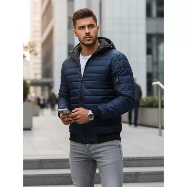  Moška jakna DSTREET TX2228 TEMNO MODRA 