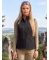 Ženski softshell telovnik ALTISPORT NoPrint NP/ALW965 ČRNA