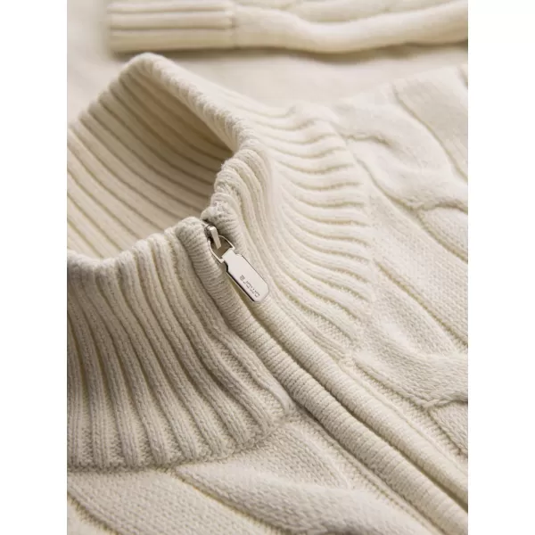  Moški pulover OMBRE OM-SWZS-0138 KREMA 