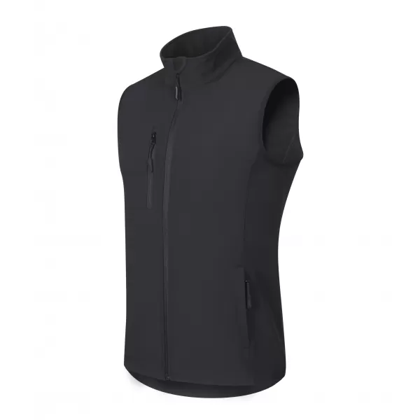  Moški softshell telovnik ALTISPORT NoPrint NP/ALM865 EBENOVINASTO SIVA 