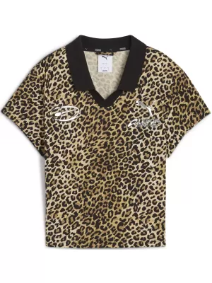 Ženska majica s kratkimi rokavi PUMA X A$AP ROCKY BABY TEE 636099-05 TOPLA BEŽ/AOP