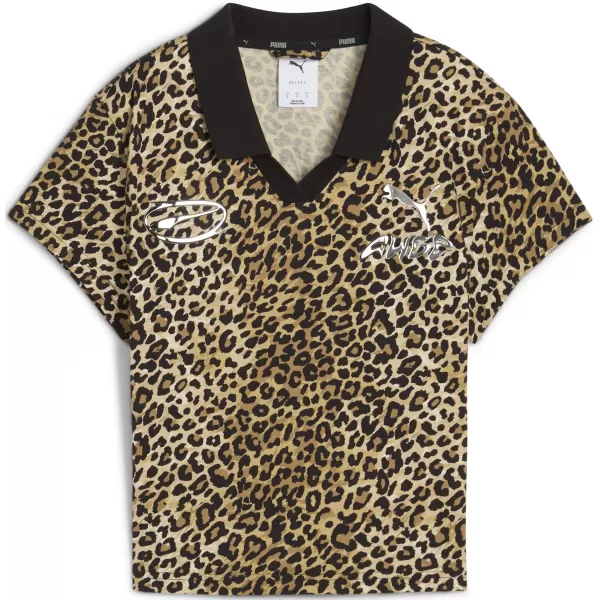  Ženska majica s kratkimi rokavi PUMA X A$AP ROCKY BABY TEE 636099-05 TOPLA BEŽ/AOP 