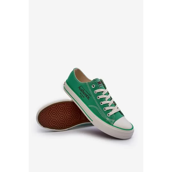  Moške superge BIG STAR NN174062 GREEN Big Star Shoes 