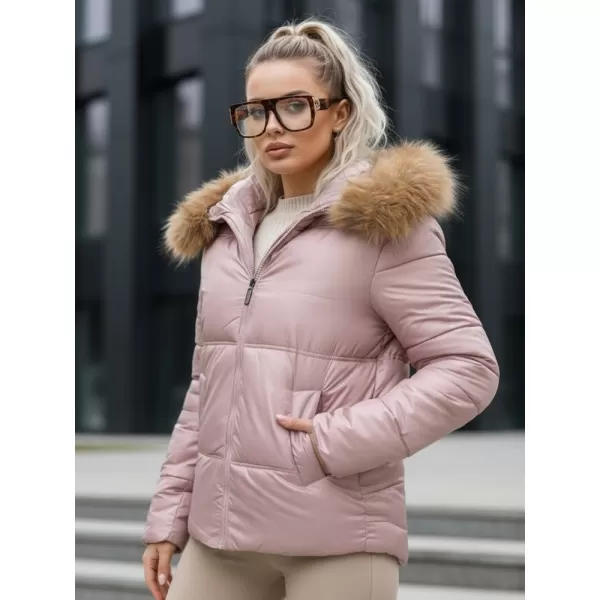  Ženska jakna DSTREET TY5526 ROZA 