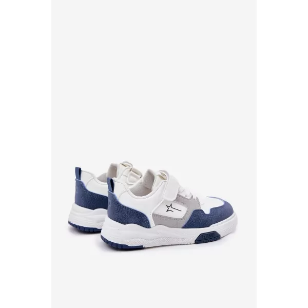  Otroški čevlji BIG STAR RR374052 WHITE/BLUE Big Star Shoes 