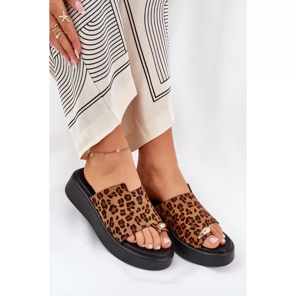  Ženske sandale BOTO SAQESSE 36267 LEOPARD 