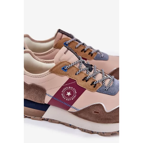  Moške superge BIG STAR RR174475 BEŽ Big Star Shoes 