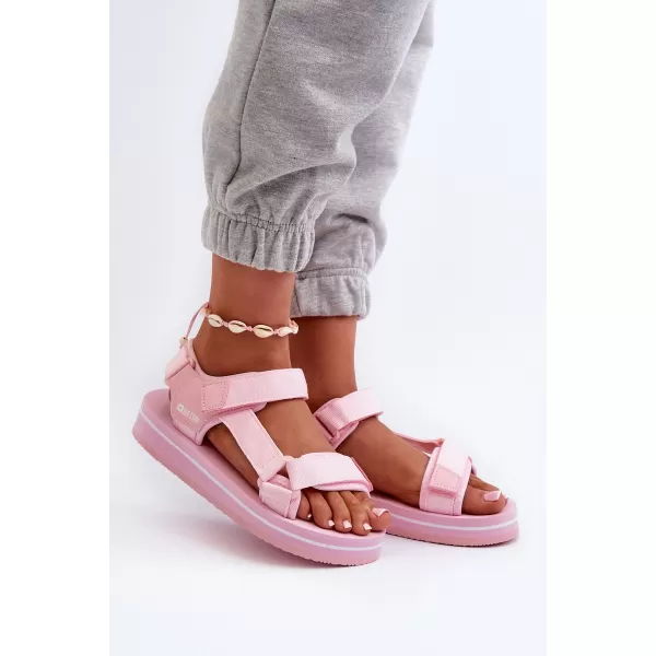  Ženski čevlji BIG STAR NN274A533 PINK Big Star Shoes 