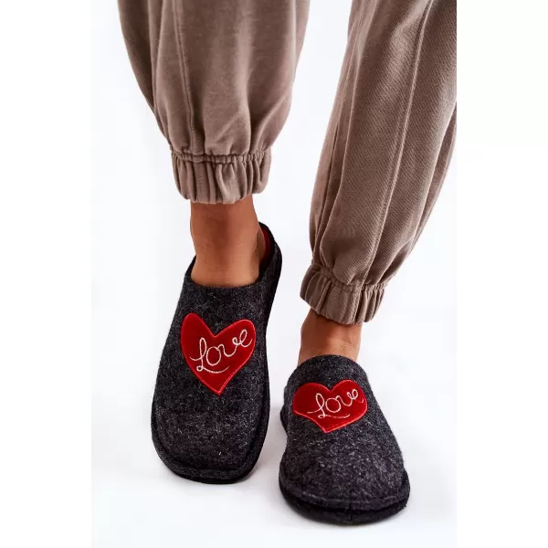  Ženski natikači BIG STAR KK276019 BLACK/RED Big Star Shoes 