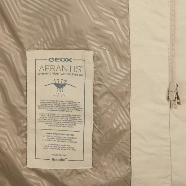  Moška parka GEOX JACOPO G012288 BEŽ 
