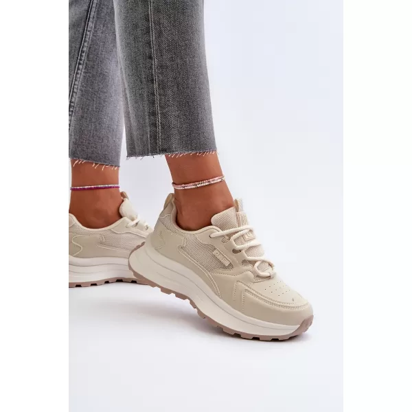  Ženske superge BIG STAR NN274A105 BEŽ Big Star Shoes 