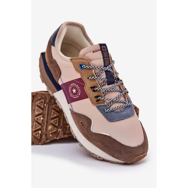  Moške superge BIG STAR RR174475 BEŽ Big Star Shoes 