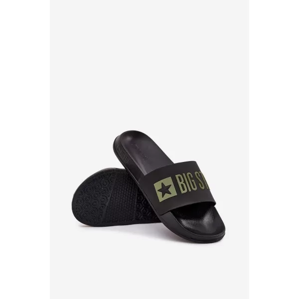  Moški natikači BIG STAR SS174359 BLACK Big Star Shoes 