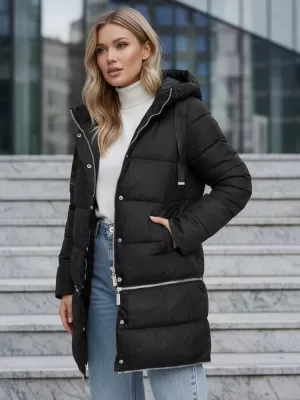 Ženska jakna DSTREET TY5151 ČRNA