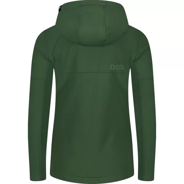  Ženska softshell jakna NORDBLANC SHOAL NBSSL8341 ZELENA 