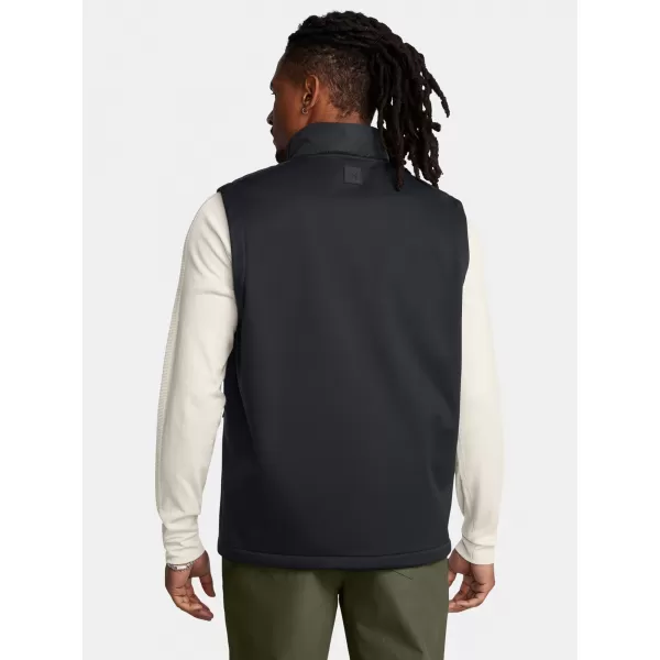  Moški telovnik UNDER ARMOUR DRIVE PRO INSULATED VEST 1385830-001 ČRNA 