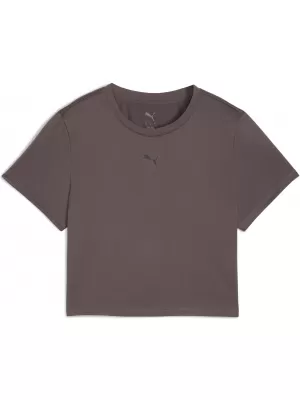 Ženska majica s kratkimi rokavi PUMA TAD ESSENTIAL W BABY TEE 525894-88 ROZINE