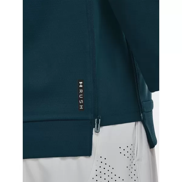  Moški pulover UNDER ARMOUR RUSH ALL PURPOSE FZ HD MODRA 