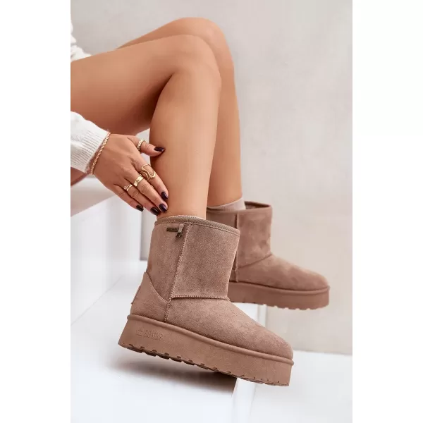  Ženski čevlji BIG STAR OO274A097 BEIGE Big Star Shoes 