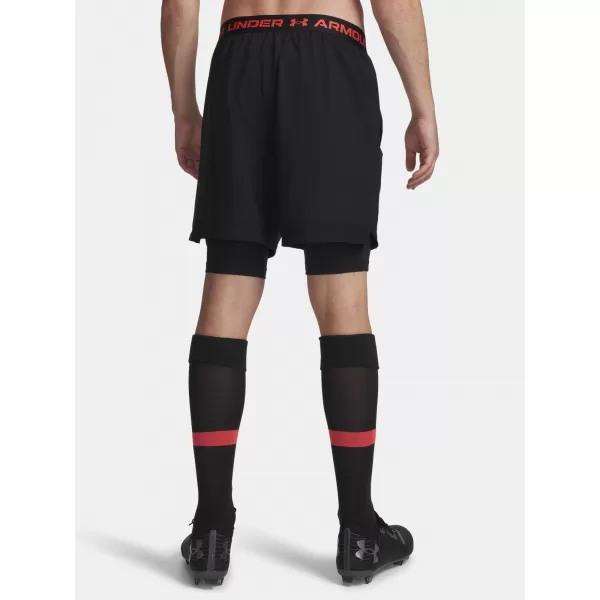  Moške kratke hlače UNDER ARMOUR VANISH WOVEN 2IN1 STS 1373764-008 ČRNA 