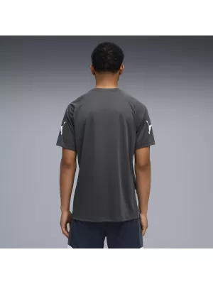 Moška funkcionalna majica PUMA INDIVIDUALLIGA GRAPH JERSEY 660578_02 MINERAL KOBALT/PARNO SIVA