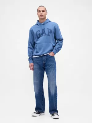 Moški pulover GAP LOGO PULLOVER HOODIE 715036-71 KORUZNICA