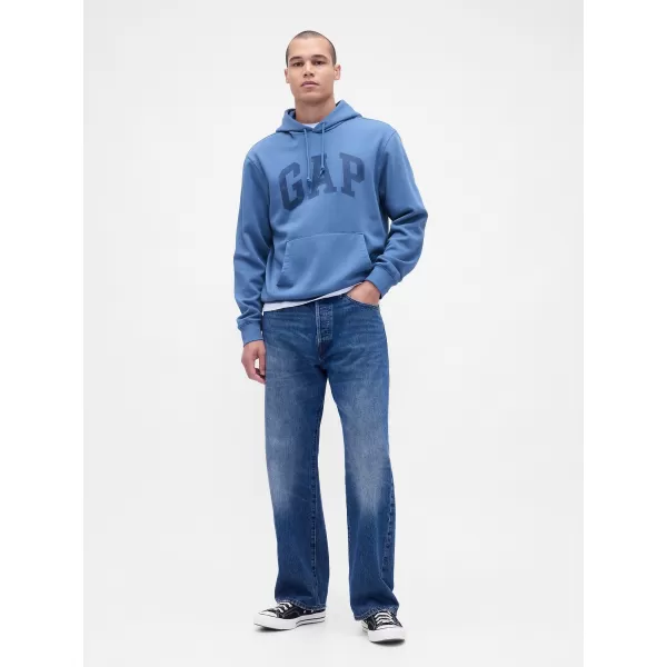  Moški pulover GAP LOGO PULLOVER HOODIE 715036-71 KORUZNICA 