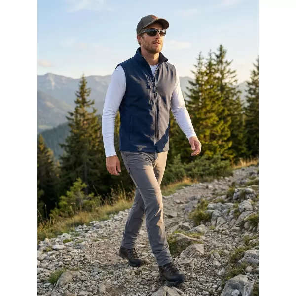  Moški softshell telovnik ALTISPORT NoPrint NP/ALM865 MORNARSKO MODRA 