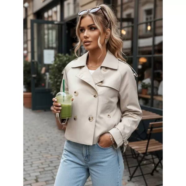  Ženski plašč DSTREET NY0772 BELA 