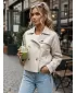 Ženski plašč DSTREET NY0772 BELA