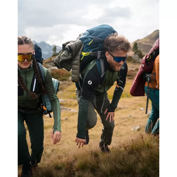  Moški powerfleece pulover NORDBLANC GROAN NBWFM8282 TEMNO ZELENA 
