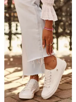 Ženske superge BIG STAR NN274285 WHITE Big Star Shoes
