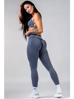 Push-up pajkice z visokim pasom POWER 888 GREY Nebbia