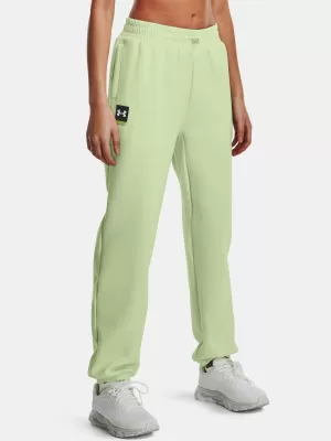 Ženske športne hlače UNDER ARMOUR SUMMIT KNIT PANT ZELENA