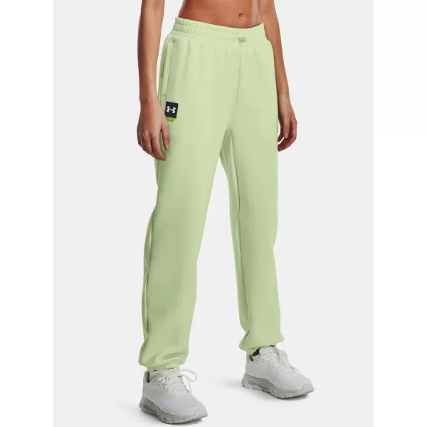  Ženske športne hlače UNDER ARMOUR SUMMIT KNIT PANT ZELENA 
